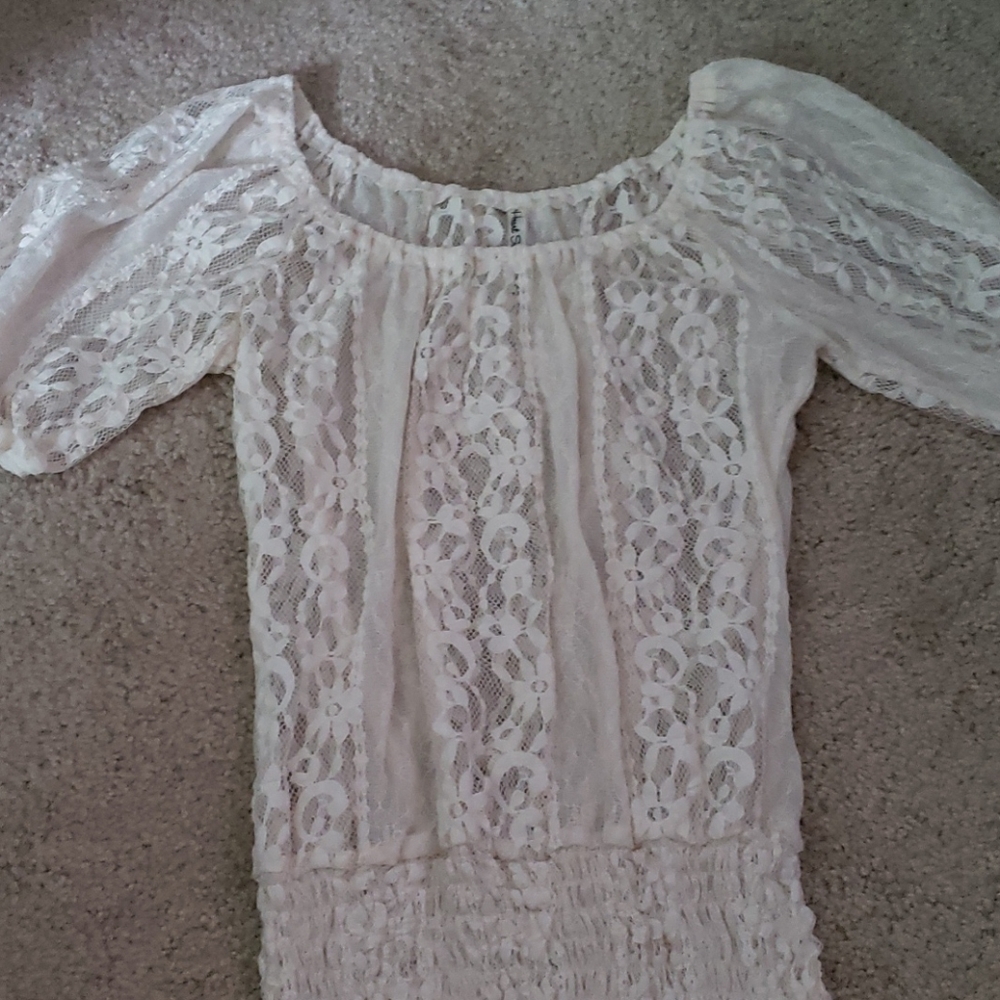 Cute sheer top